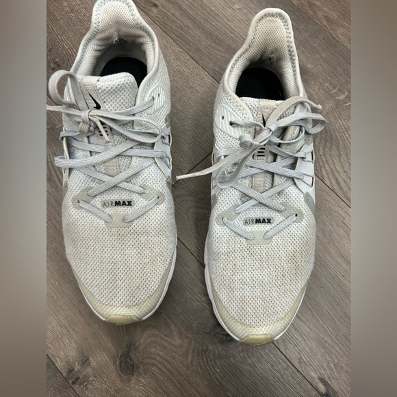 Kids Nike Air Max Gray Sneakers (7Y) - Picture 2 of 5